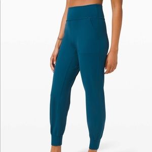 Lululemon Align Joggers Blue Borealis Sz 4